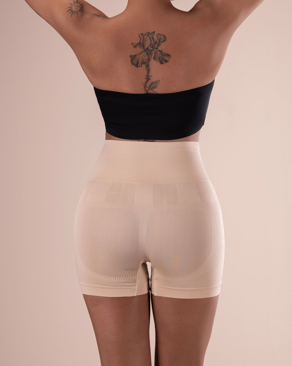 Fully Knitted High Waist Safety Shorts