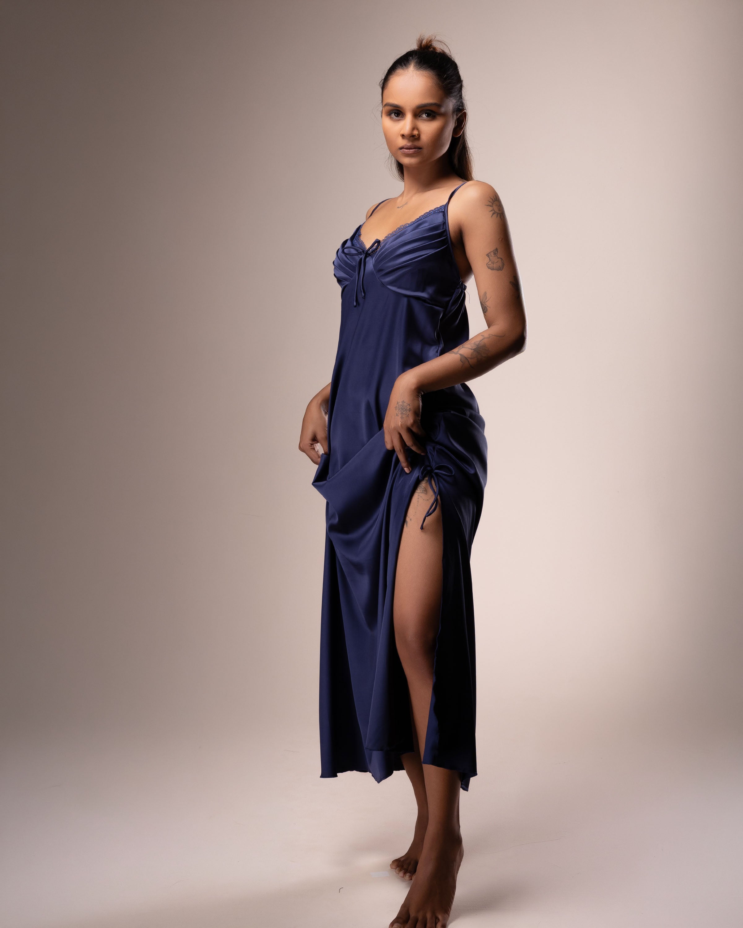 Silky nightdress