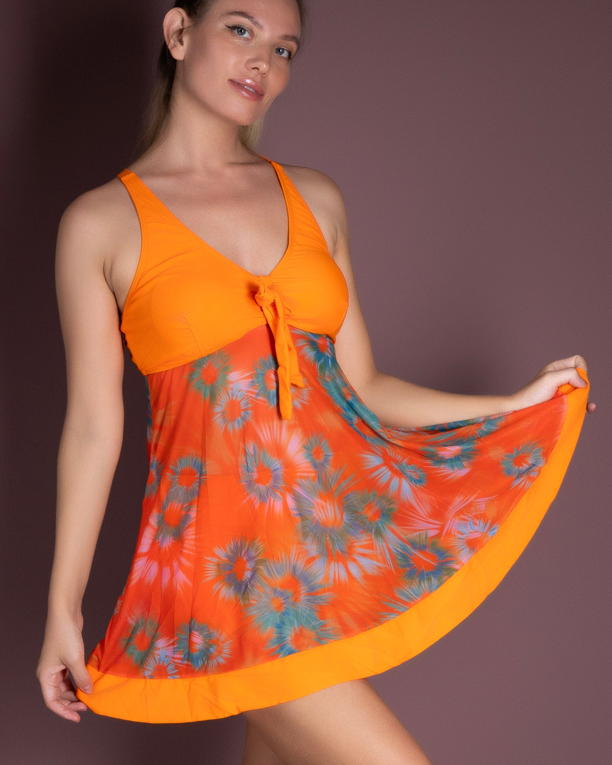 Printed Swimwear dress