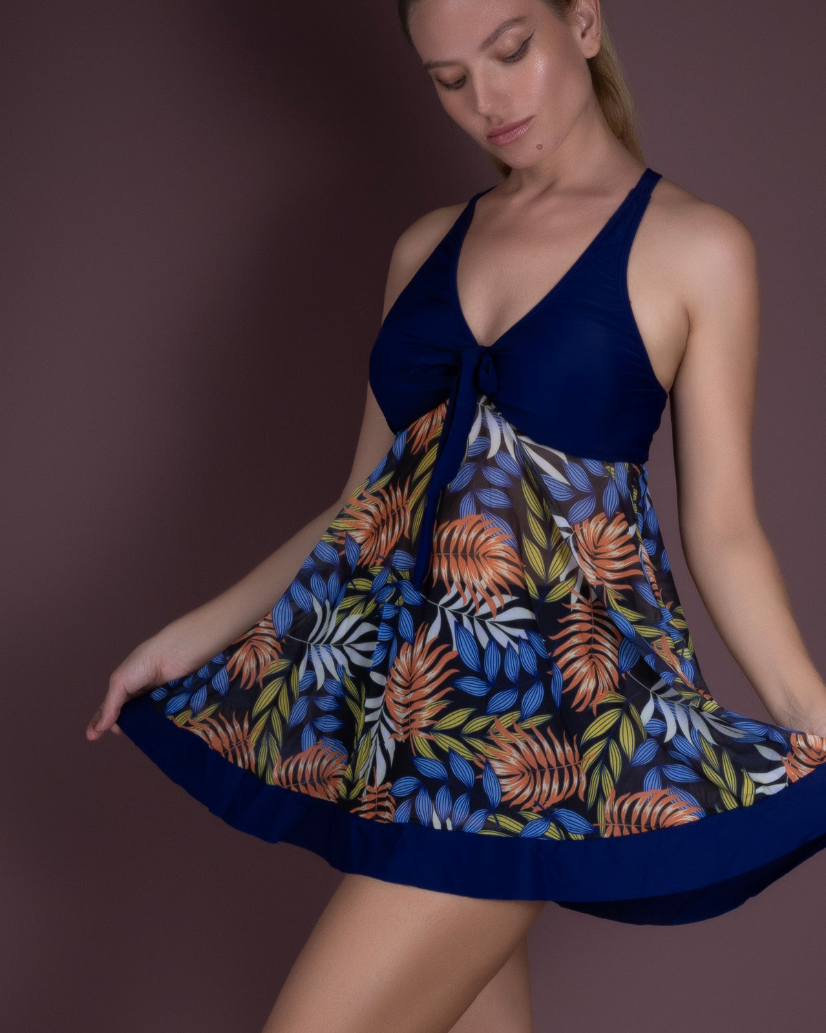 Printed Swimwear dress
