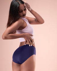 Seam-free microfiber panty