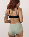 Cotton high-waisted briefs