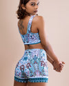 Two-piece swimwear set
