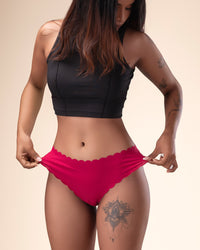 Seamless Scalloped Brief