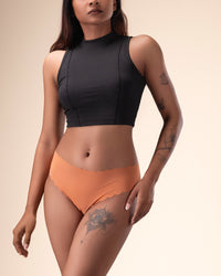 Seamless Scalloped Brief