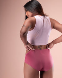 Seam-free microfiber panty