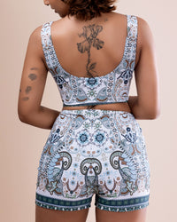 Two-piece swimwear set