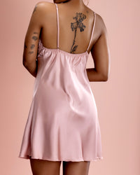Luna Satin Lace Chemise