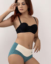 Cotton high-waisted briefs