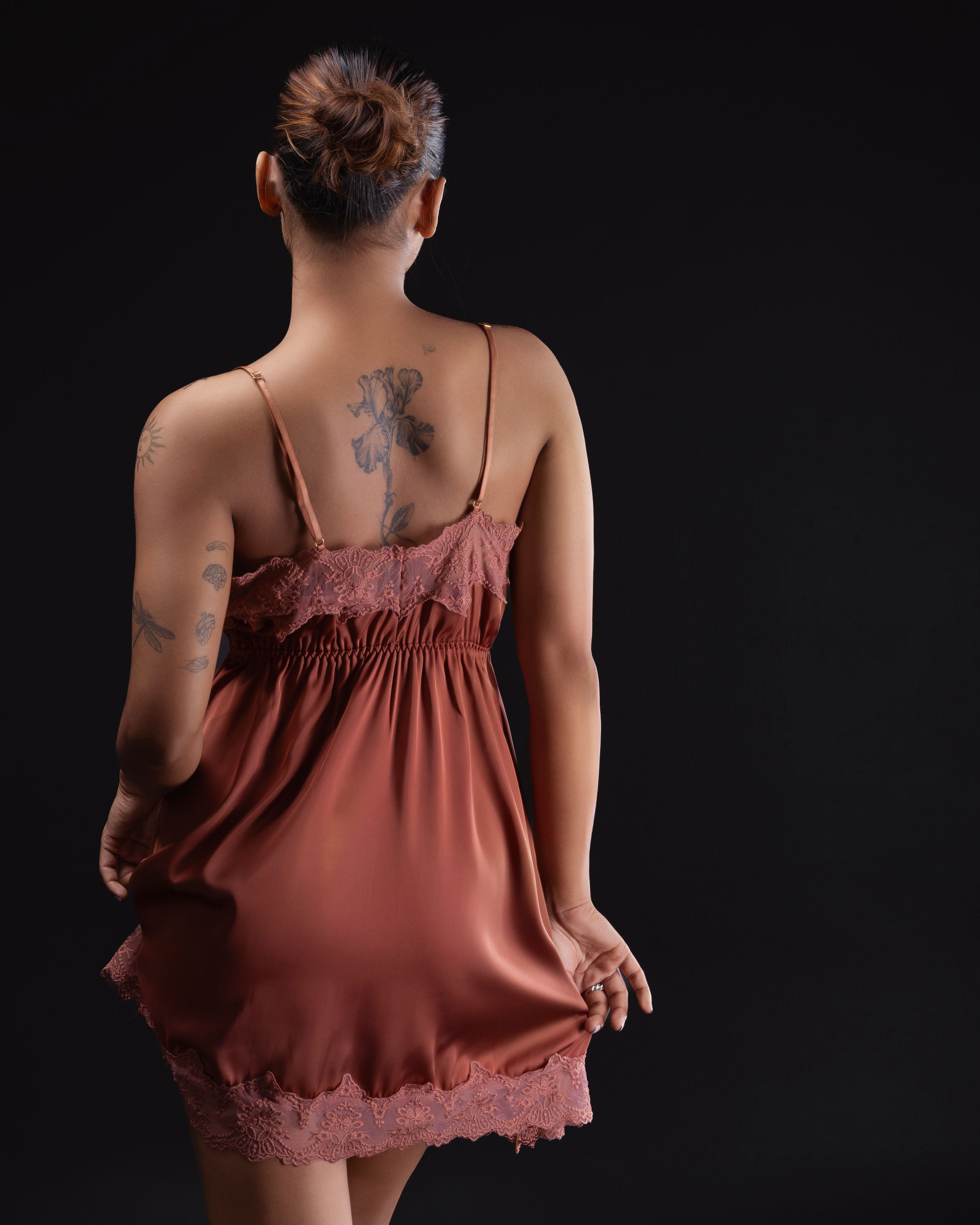 Night dress with matching  robe