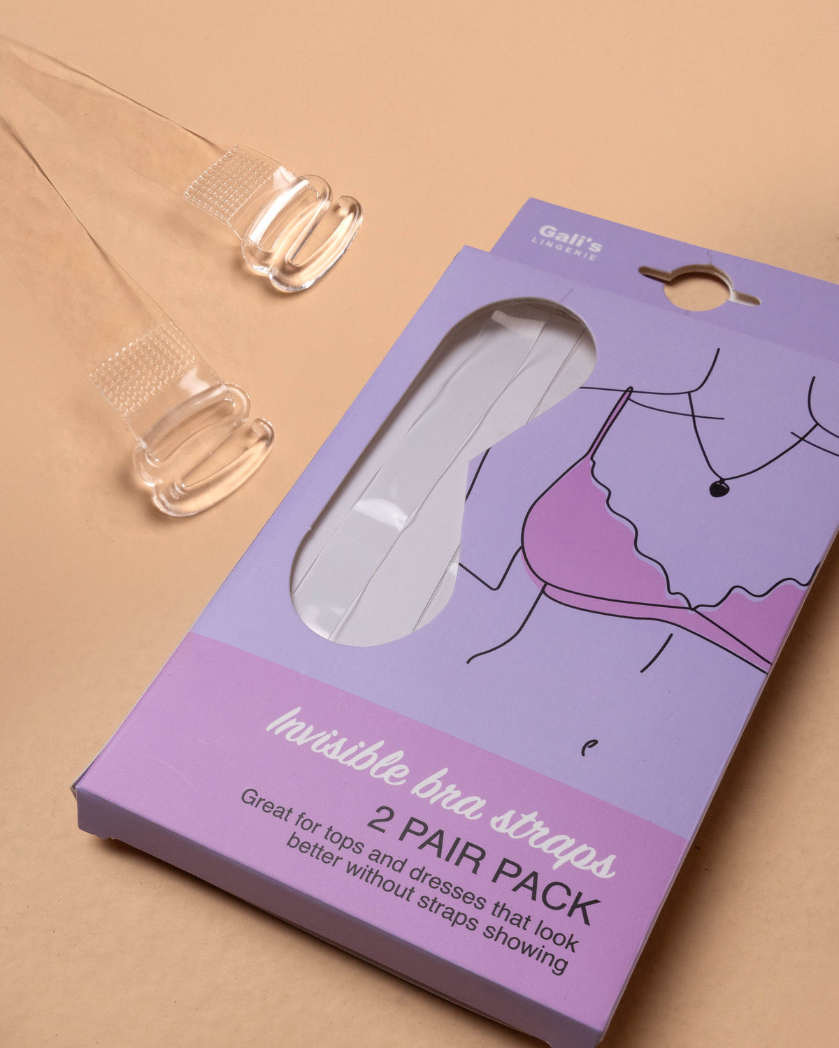 Crystal-Clear Silicone Straps