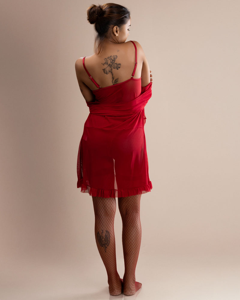 Crimson Desire Bodysuit