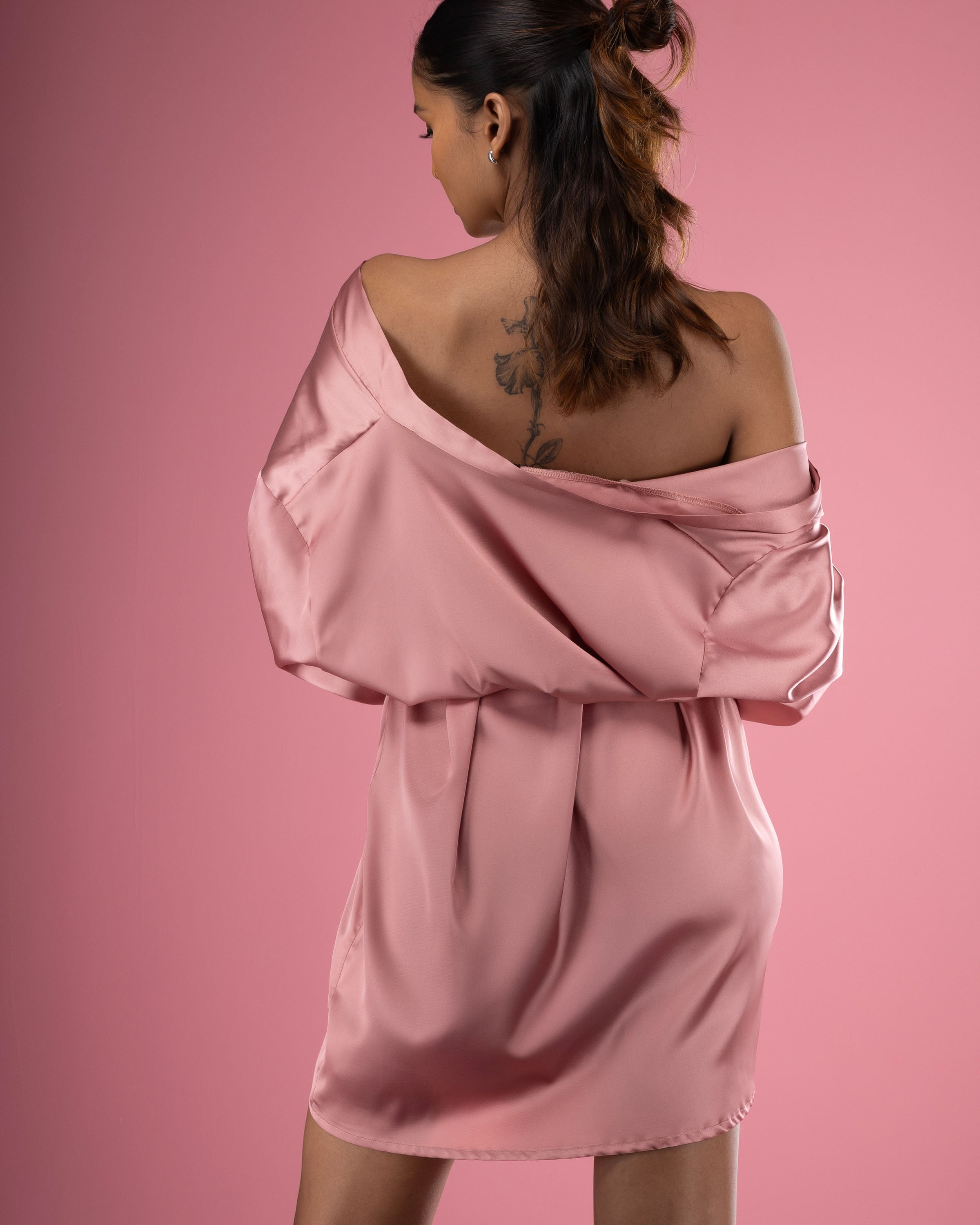 Luna-Silk Night Robe