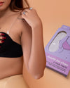 Crystal-Clear Silicone Straps