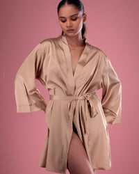 Luna-Silk Night Robe