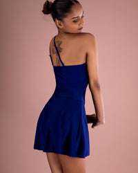One-Shoulder Swim Dress