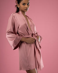 Luna-Silk Night Robe