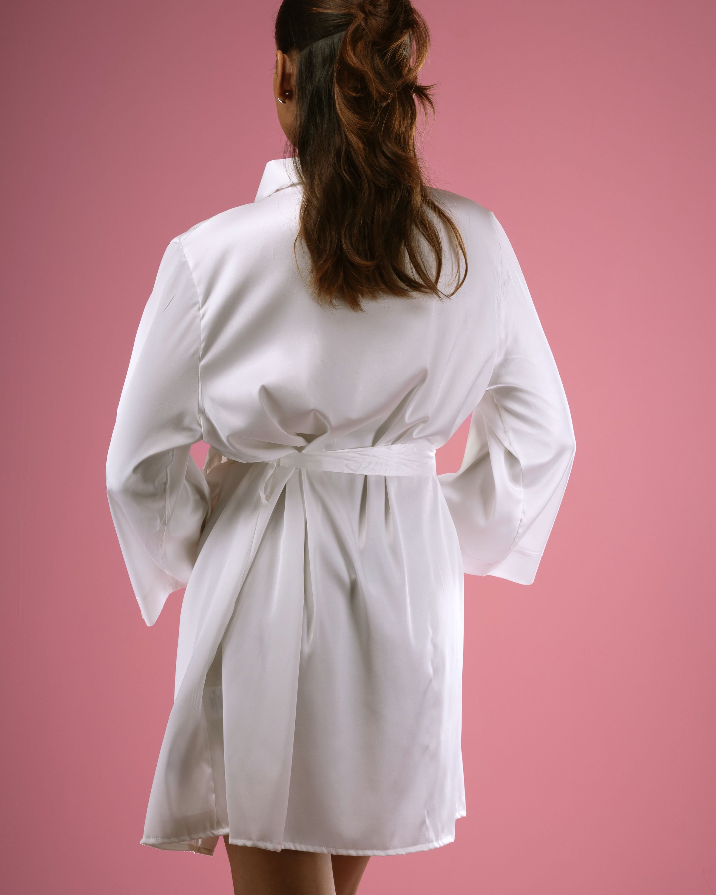Luna-Silk Night Robe