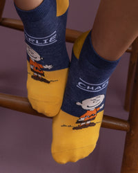 Snoopy &  Charlie Brown Ankle Socks