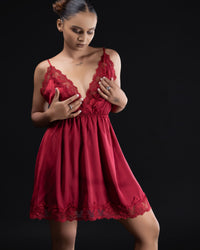 Night dress with matching  robe