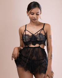 Lace Babydoll Lingerie