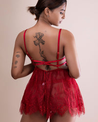 Lace Babydoll Lingerie