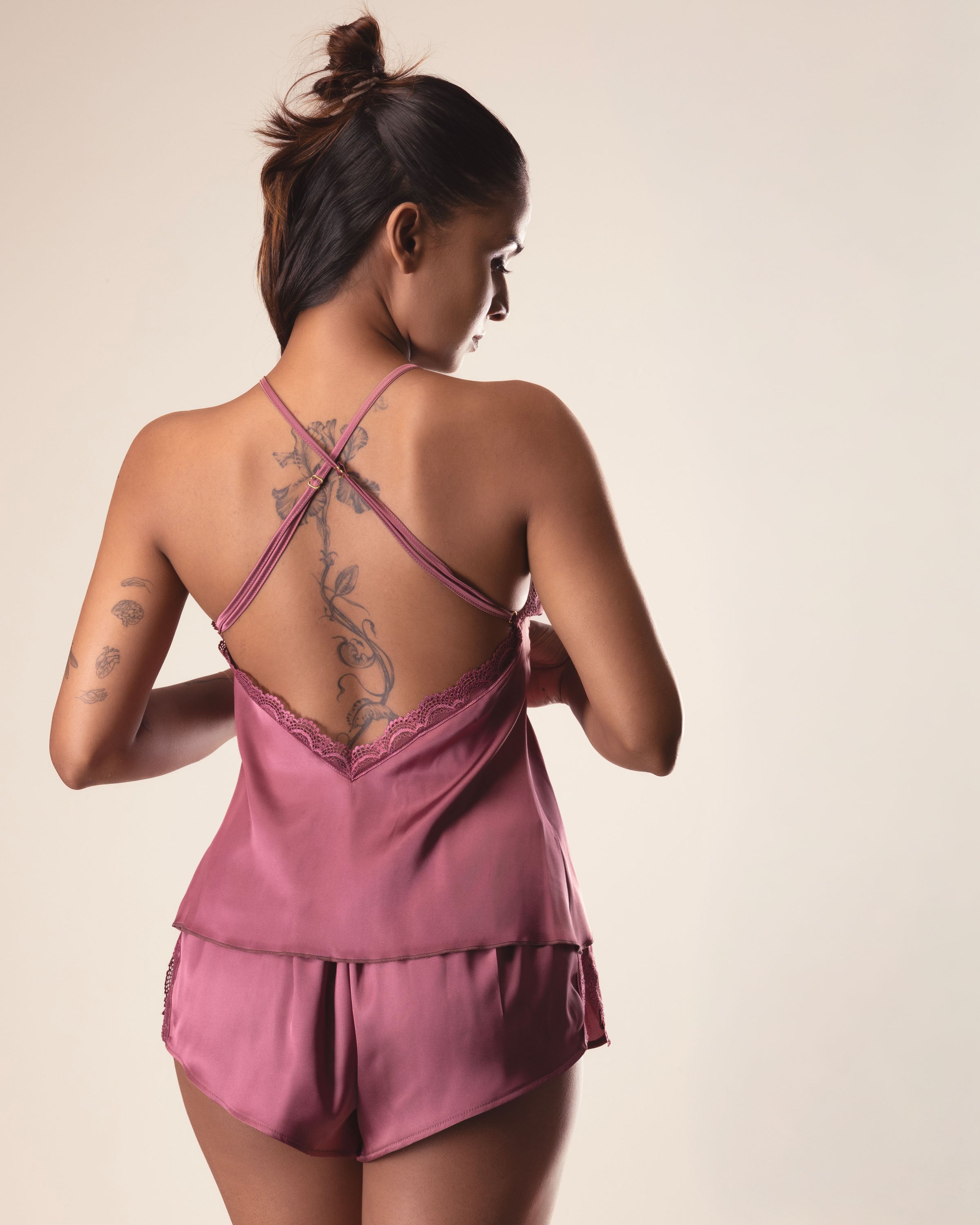 Luna-Silk Nightwear Set