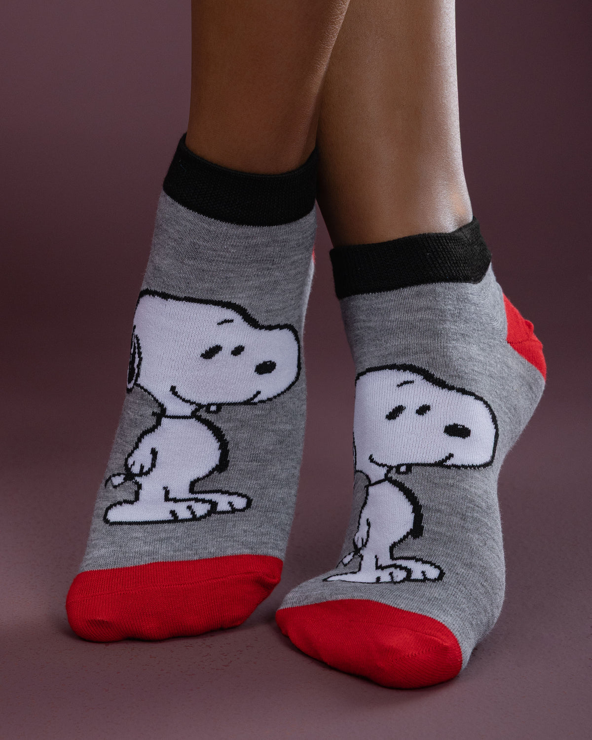 Snoopy &  Charlie Brown Ankle Socks