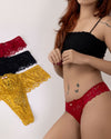 French Lace Thong