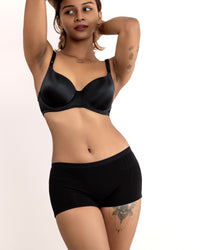 Ribbed Cotton Boyshorts