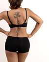 Ribbed Cotton Boyshorts