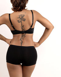 Ribbed Cotton Boyshorts