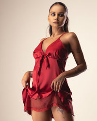 Luna-Silk  Nightdress