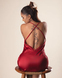 Luna-Silk  Nightdress