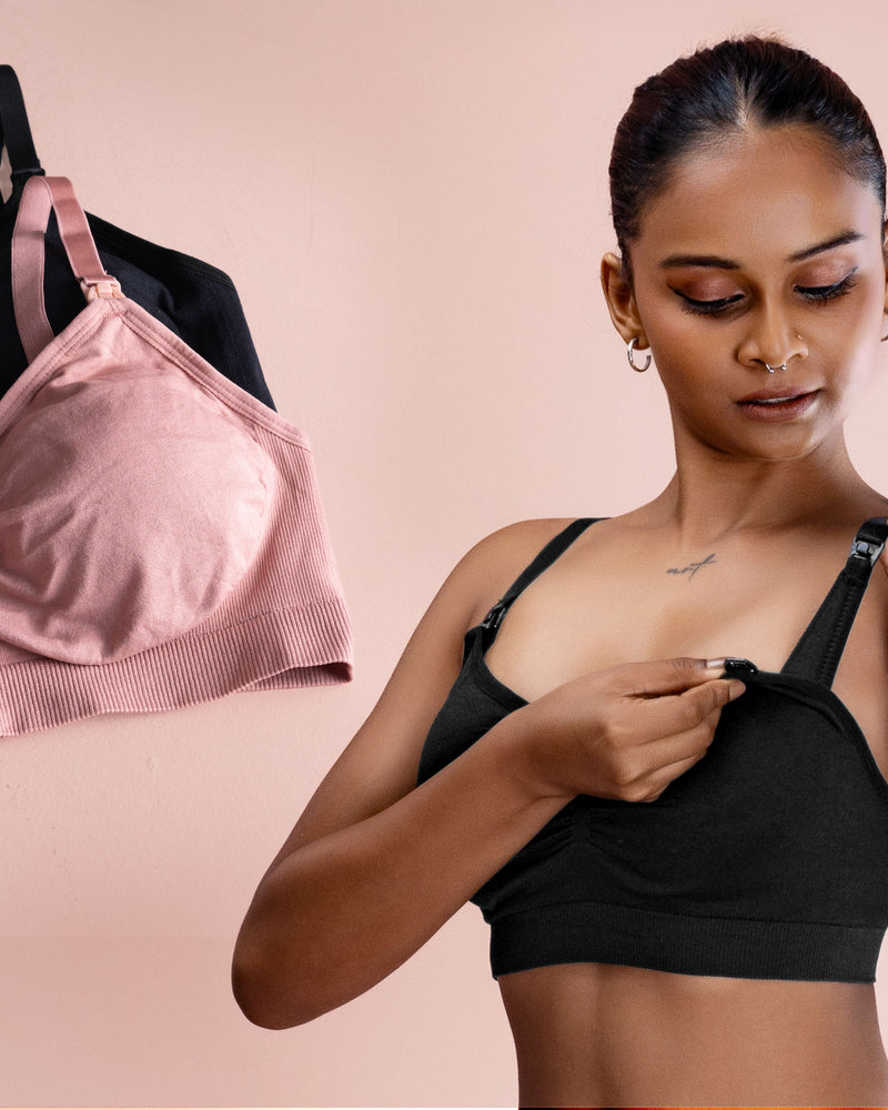 Cotton Nursing Bra