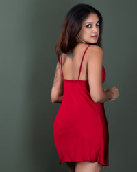 Luna Satin Lace Chemise