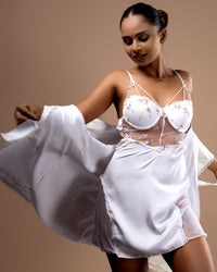 Babydoll with a matching robe