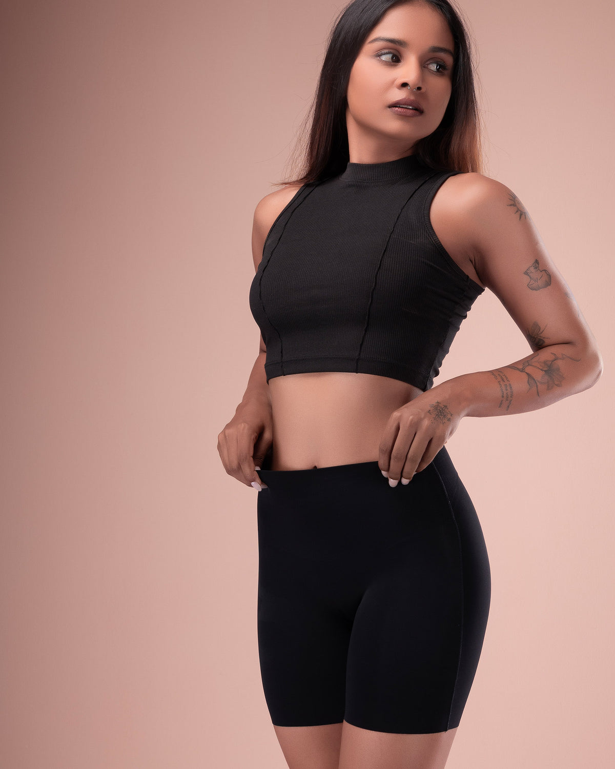 High-Waist Shaper Shorts