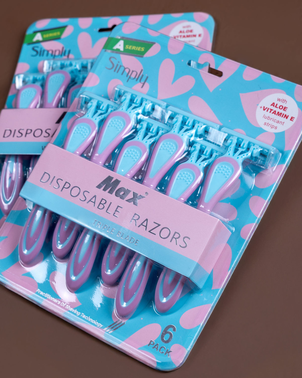 Max Disposable Razors – 6 Pack