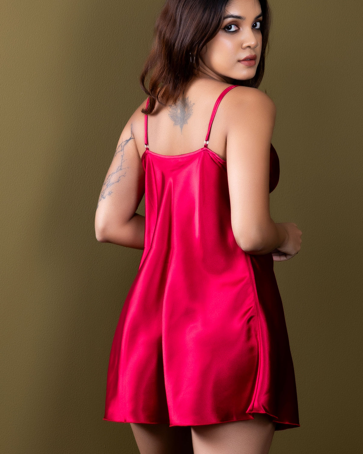 Satin Luxe Slip Dress