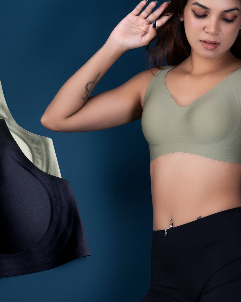 Seamless Padded Bra
