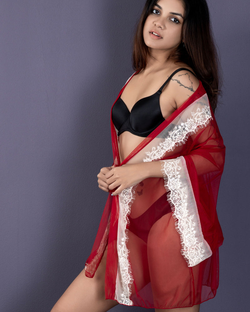 Sheer robe