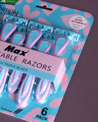 Max Triple-Blade Razors