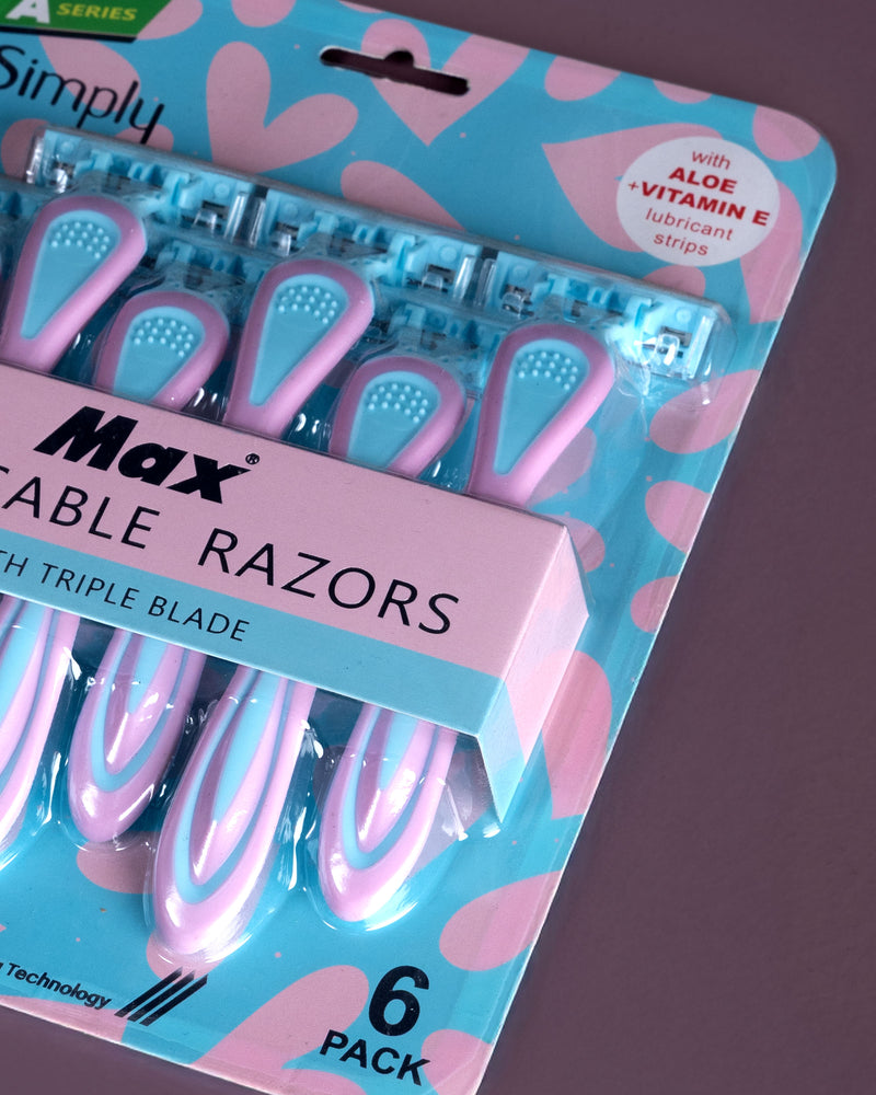 Max Triple-Blade Razors
