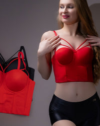 Strappy Bra Corset