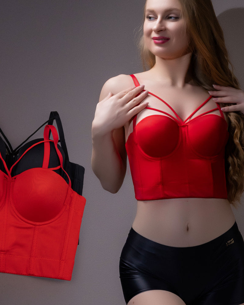 Strappy Bra Corset