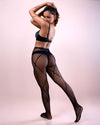 Midnight Mesh tights