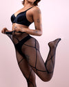 Midnight Mesh tights