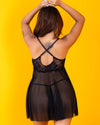 Sheer Lace Babydoll