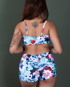 3-Piece Swimsuit Set with Mesh Robe